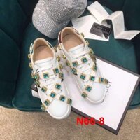 N66-8 Gucci giày thể thao độn đế siêu cấp