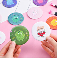 【NA Beauty】 Gương trang điểm mini siêu cute - gương mini cầm tay bỏ túi Hàn Quốc tiện lợi