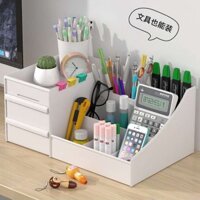 【NA Beauty】 Khay nhựa 3 tầng đựng mỹ phẩm, đựng đồ đa năng