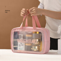 【NA Beauty】 Túi Đựng Mỹ Phẩm Washbag 1 Ngăn Nhiều Màu Đủ Kích Thước, Túi Đựng Đồ Make Up Du Lịch Cá