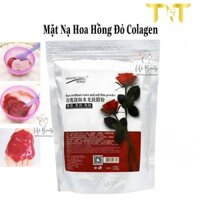 NẠ BỘT HOA HỒNG ĐỎ COLAGEN( CÓ SHIP HỎA TỐC )