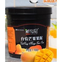 [NA] Mứt Xoài Sensini | Sốt Xoài Sensini 1.36kg dùng pha trà hoa quả, trà sữa, sinh tố cực ngon
