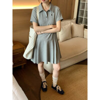 [Naa.bynia]-Váy polo  hình thêu style 🇰🇷-VP01
