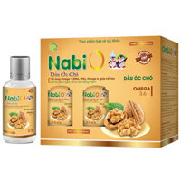 Nabi Dầu Óc Chó hỗ trợ bổ sung Omega 3 (DHA, EPA), Omega 6