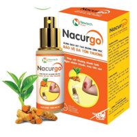 Nacurgo chai xịt 12ml giúp mau lành vết thương, ngăn ngừa thẹo