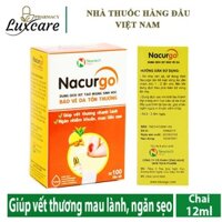 Nacurgo Dạng Xịt - Tạo Lớp Màng Sinh Học Giúp Mau Lành Vết Thương (Chai 12ml)
