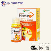 Nacurgo - Dung dịch băng vết thương dạng xịt tạo màng sinh học Polyesteramide giúp vết thương nhanh lành 12ml - 30ml