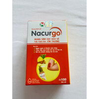 Nacurgo dung dịch xịt màng sinh học bảo vệ táo tạo da tổn thương chai 12ml