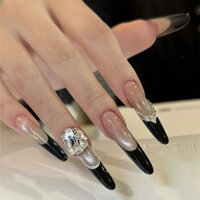 Naibox mắt mèo phóo đen đính đá thiết kế theo yêu cầu