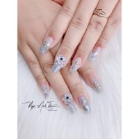 nail ẩn kim tuyến chảm hoa sang chảnh