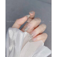 Nail Box Móng Tay Giả Dán Úp Ombre Nhũ