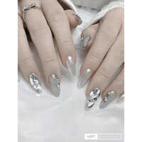 NAIL BOX SƠN GEL . TRÁNG GƯƠNG ĐÍNH ĐÁ SANG CHẢNH. NAIL THIẾT KẾ (M57)