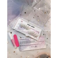 Nail Box/Một bộ móng giả/Một bộ móng úp/Móng giả thiết kế [Tặng kèm Keo & Dũa]