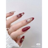 Nailbox [53] - Mẫu xinh đỏ sang phối với mắt mèo thêm sang ạ🥰✨