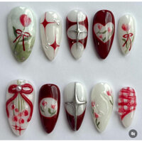 NAILBOX DESIGN VẼ TAY STYLE NÀNG THERR