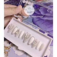 NAILBOX GIÁ RẺ. MÓNG GIẢ. NAIL ĐÍNH BƯỚM VÀ GẤU
