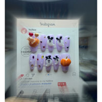 Nailbox Halloween cute phô mai que