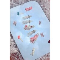 Nailbox Hoạ Tiết Nơ Và Thỏ (charm thỏ màu bất kì)