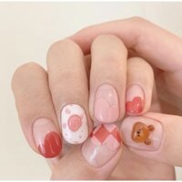 •NailBox• Móng up gấu nổi style Hàn