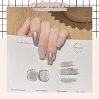 NAILBOX - sơn gel thạch mix tráng gương nhũ | nheonails móng úp sơn gel thiết kế theo yêu cầu