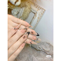 Nailbox sơn thạch đính đá xinh