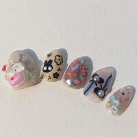 Nailbox thiết kế chủ đề bánh kem sinh nhật_Pownailbox_