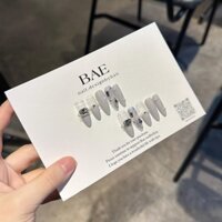 NAILBOX THIẾT KẾ ĐƠN GIẢN, XÁM PHỐI ĐÁ, SANG TRỌNG.