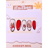 NailBox thiết kế Noel kết hợp vẽ bóng 3D