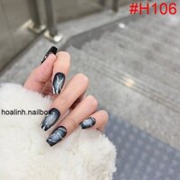 Nailbox Thiết Kế Ombre Y2K Form Thang H106 Hoalinh.Nailbox