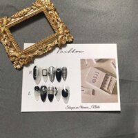 Nailbox thiết kế sơn nhám viền kiểu tráng gương