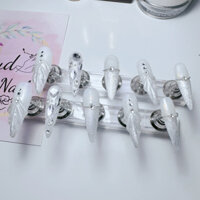 Nailbox thiết kế thạch nước gạo mắt mèo kim cương vỏ sò M101