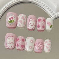 Nailbox thỏ con đáng yêu