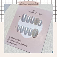 NAILBOX - tráng gương ngọc traii design đá rắc | nheonails móng úp sơn trơn thiết kế theo yêu cầu