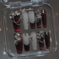 Nailbox Xích bi douyin đỏ ( T3T28 )