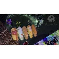 Nailbox/Móng giả gấu tim nâu GEMMA 064