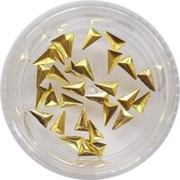 Nailsen Nail Art Metal Charm Triangle 3 x 5mm x 30