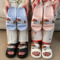 NAIPINGZHIZAO Dép đôi EVA hình chó dachshund dễ thương 2.5CM