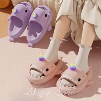 NAIPINGZHIZAO Dép hình cá mập kỳ lân 4CM