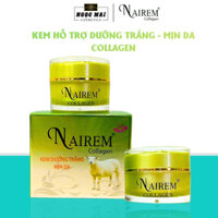 NAIREM - Kem dưỡng trắng mịn da dưỡng chất Collagen và Nhau thai cừu (8g)