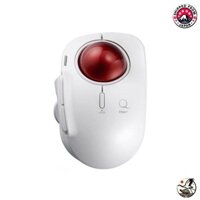Nakabayashi Digio2 Trackball Mouse Small Bluetooth 5-Button Laser Finger White MUS-TBLF185W from Japan