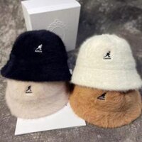 NALIA M9 - Mũ nhung lông mịn 3 màu nâu, be, trắng vành tròn phong cách tiểu thư nhẹ nhàng