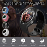 Năm 2020 Tốt Nhất Đồng Hồ Thông Minh Smartwatch Y1 Bluetooth Thông Minh 2 Chiều Chống Mất Đồng Hồ Nhắc Nhở Điện Thoại BT Gọi Camera Điều Khiển Từ Xa Thông Minh đồng Hồ
