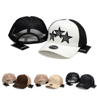 Nam AMIRI 2025 Mới Casual Unisex Có Thể Điều Chỉnh Sun Trucker Hat