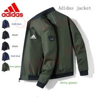 nam áo khoác ADIDAS Áo Khoác bomber Chống Thấm Nước Thời Trang Nam Chất Lượng Cao