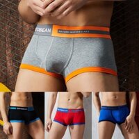 Nam Boxer Quần Đùi Đồ Lót Thấp Tầng Scrotum Trunk Bulge Túi Quần Lót