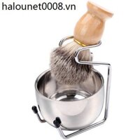 Nam Cạo Xà Phòng Bàn Chải Đĩa Dao Cạo Hướng Dẫn Sử Dụng Dao Cạo Cắt Tỉa Toàn Bộ Bàn Chải Dụng Cụ Bằng Tay Làm Sạch Bộ Bàn Chải