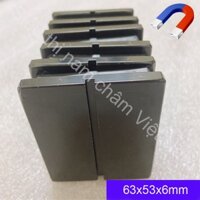 NAM CHÂM CỜ BẠC kích thước 63x53x5mm, lực hút mạnh