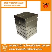 Nam Châm Đất Hiếm 50x25x9 (Siêu Khoẻ)