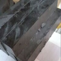 Nam châm đen lọc sắt trong nhà máy Ferrite 150x30x25mm
