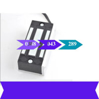 Nam châm điện kích thước 80x37x22mm, 12V-DC